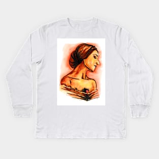 Maria Callas Kids Long Sleeve T-Shirt